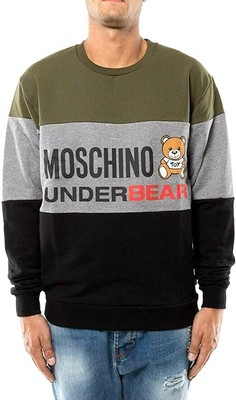 felpa moschino orso uomo