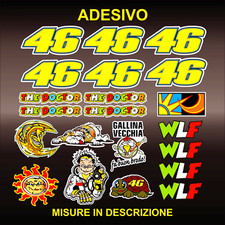 Adesivi Sticker VALENTINO ROSSI 46 | DUCATI HONDA YAMAHA SIMONCELLI 58 SIC VR46