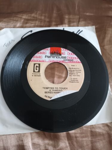 Listen Beres Hammond Tempted To Touch Penthouse Reggae Dub Roots 7 Inch