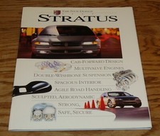 Original 1995 Dodge Stratus Deluxe Sales Brochure 95 ES