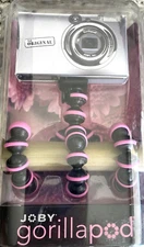 Joby Gorillapod Tripod ~ Black & Fushia ~ Photography Accessories ~ New & Sealed