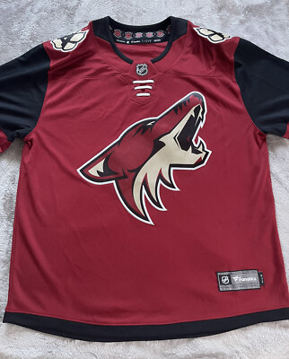 Maillot De Hockey Arizona Coyotes Femme - Taille L, Noir - Marque Fanatics, Neuf Avec Étiquette