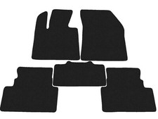 Anthrazit Fußmatten Velour für Opel Grandland X 2017-… Autoteppiche, 14xRand