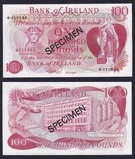Northern Ireland Banknote 100 POUNDS 1978 P.-64bs SPECIMEN FDS/UNC