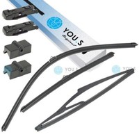You.S Original Scheibenwischer SET Front + Heck FüR Peugeot 207 SW (Wk_)