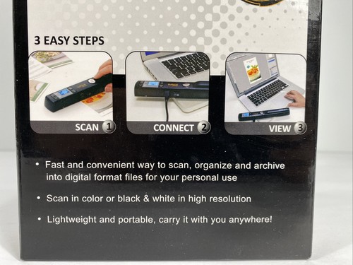 VuPoint Solutions Magic Wand Portable Scanner Black ST441. E7 - Photo 2/6