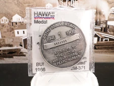 1966 Pennsyvania Survivors Pearl Harbor Hawaii Medal Medcalf 2M-371 35mm SP3898