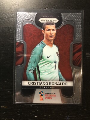 2018 Panini Prizm World Cup Soccer Cristiano Ronaldo #154 Portugal Card PWE