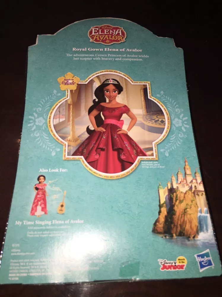 Elena de Avalor, primeira princesa latina da Disney, usa vestido