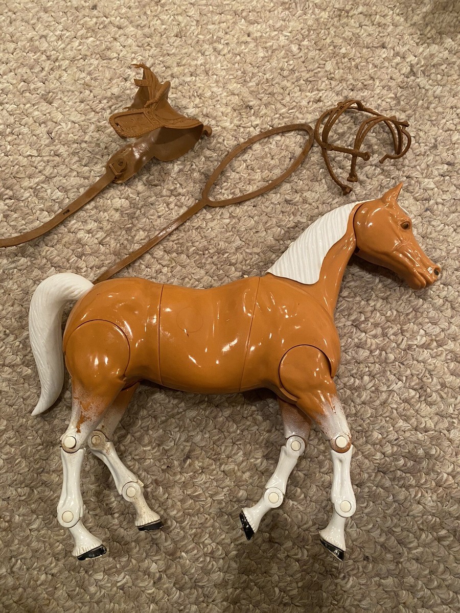Vintage Barbie Sears Big Beauty Horse West Germany With Bridal | eBay