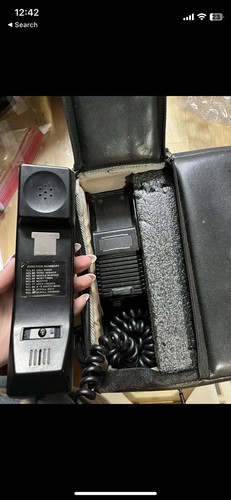 vintage Car Bag Cell Phone *untested* - Afbeelding 6 van 7