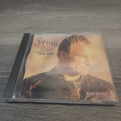 Sting Desert Rose Featuring Cheb Mami cd maxi single A&M Records