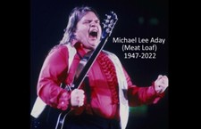MEAT LOAF (Michael Lee Aday) MEMORIAL FRIDGE MAGNET 5" X 3.5"