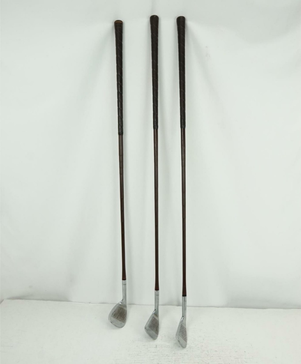クラブ kkk Vintage Burke Golf Clubs Punchiron Compacter 5 ,6, 9 Irons