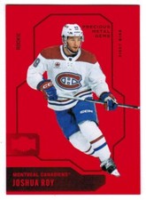 24/25 2024 SKYBOX METAL UNIVERSE JOSHUA ROY 123 ROOKIE PRECIOUS GEMS PMG RED 100