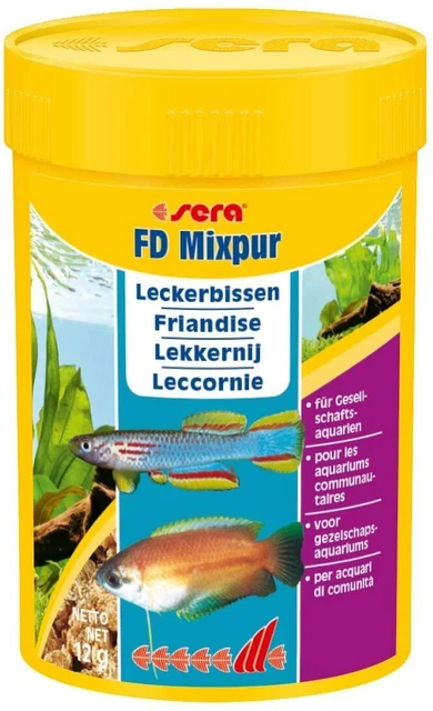 Gefriergetrocknetes Futter für Süßwasser