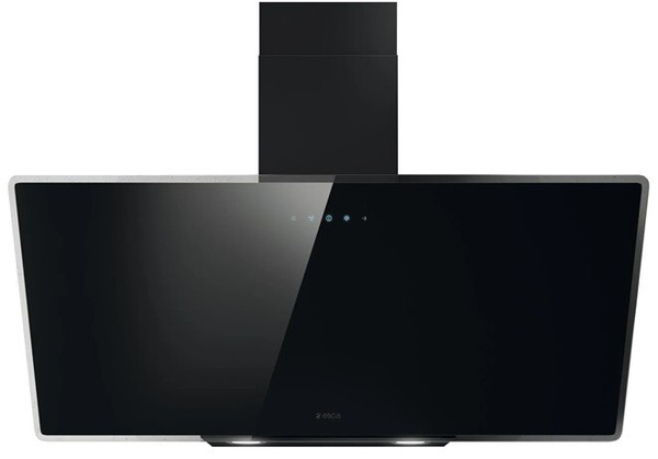 Elica Shire BL/A/90 Wandhaube 90CM Absug Touch Control LED-BELEUCHTUNG Schwarz-image