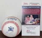 Korey Lee Signed Autographed 2022 World Series Baseball Houston Astros JSA