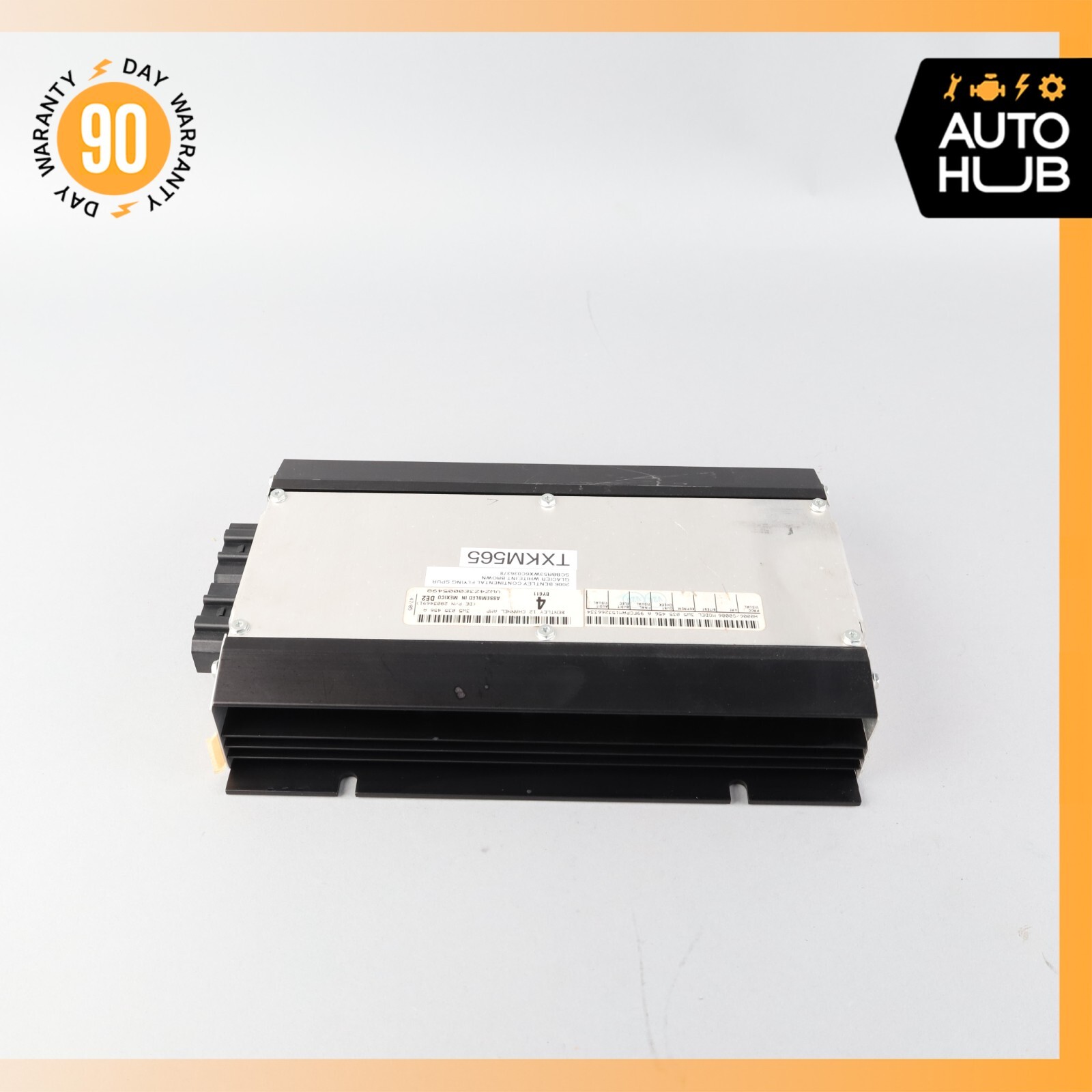 06-07 Bentley Continental Flying Spur Audio Sound System Amplifier Amp OEM 58k