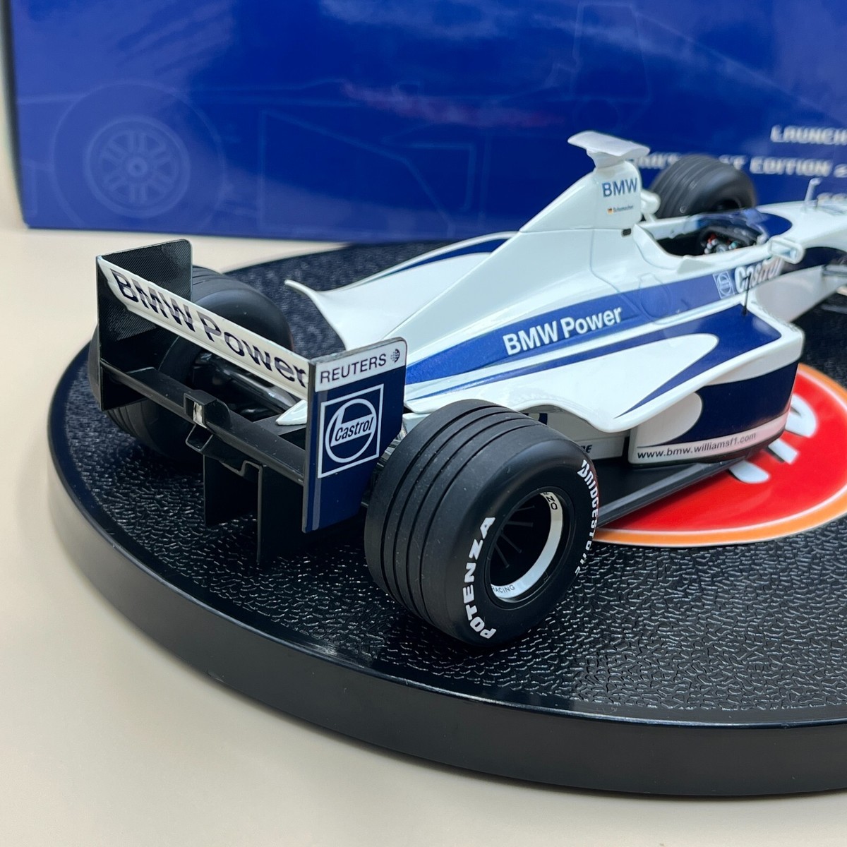MINICHAMPS 1/18 Williams BMW Power Launch Car #9 2000 Diecast LTD