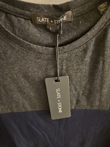 Slate And Stone Gray and Navy Size Large - Picture 3 of 4