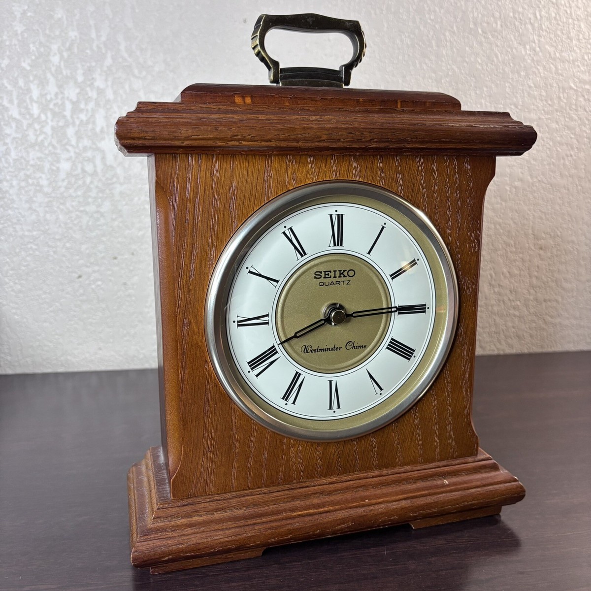 昭和レトロ SEIKO セイコー QUARTZ 置時計 ミッドセンチュリー 昭和レトロ SEIKO セイコー QUARTZ 置時計 ミッドセンチュリ