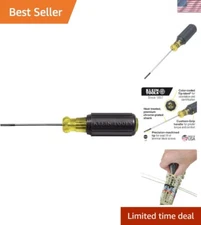 Precision-Machined Klein 612-4 Flat Head Screwdriver for Electric Appliances