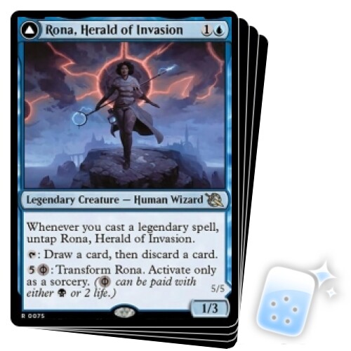 RONA, HERALD OF INVASION X4 March Of The Machine MOM Magic MTG MINT CARD - Picture 1 of 1