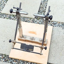 VAR Mod 74 Bicycle Motorcycle Wheel Truing Stand Classic Vintage