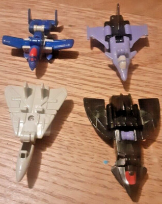 Hasbro Takara G1 Transformers 4 lot Decepticon Micromasters Air Strike Patrol Tf