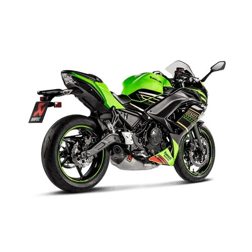 Kawasaki Ninja 650 17-23 Akrapovic Completo Inoxidable 2-1 Sistema - Imagen 3 de 3