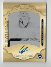2018-19 The Cup Rookie Masterpieces Auto Press Plate Black Lias Andersson 1/1 !!