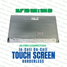 HP 24-D 24-dp0224 24" Borderless LCD Screen All-in-One Touch Screen 23.8" FHD
