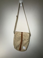 Borsa a tracolla Herschel Supply Co. marrone e arancione fluo messenger a pois