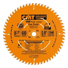 CMT P10060S ITK Plus Finish Sliding Compound Saw Blade, 10 x 60 Teeth, 10�