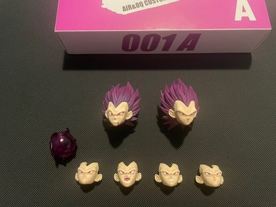 Ultra Ego Vegeta AIR X QQ Dragon Ball Super Headsculpt A for SH Figuarts DBZ SHF