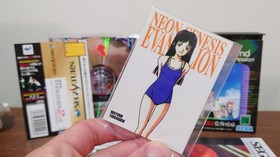 Neon Genesis Evangelion 2nd Impression Sega Saturn + SPINE Free Shipping