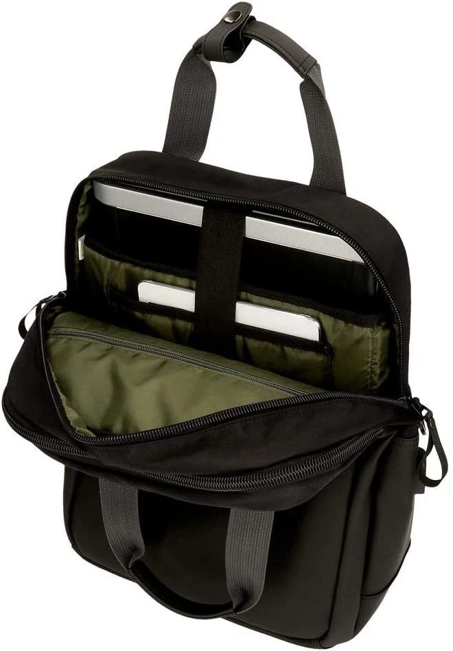 Pepe Jeans Shoulder Bag 7142521 Shoulder Bag 100% Polyester Black Man - Imagem 3 de 4