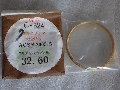 New Aftermarket Citizen Crystal Seven Crystal Gold Frame ACSS3003 3004 3005 #101