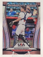 2020 Donruss #AP1 Adley Rutschman / Patrick Bailey American Pride Rapture