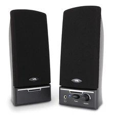 Cyber Acoustics CA-2014 Computer Speakers, Full Stereo Sound, Convenient Cont...