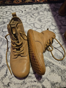 Vivobarefoot Scott 2.0 Men\'s Leather, Camel, And Canvas Boots Size 47 / 13 VivoBarefoot Men main image 3