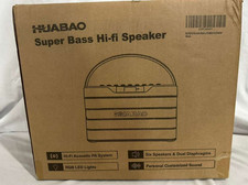 HUABAO Karaoke Machine - 100W Bluetooth Speaker with Super Bass A3 