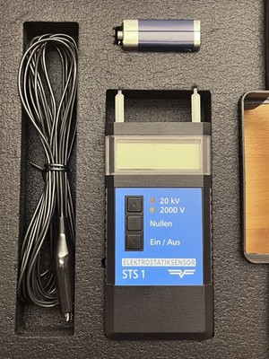 Fauser STS 1 Elektrostatiksensor - Baubiologisches Messgerät