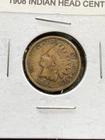 1908 Indian Head Penny Item #73