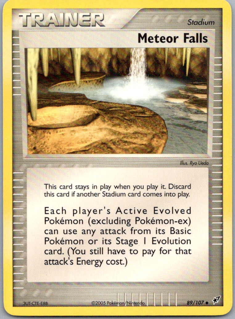 Pokemon Meteor Falls Deoxys 89/107 Near Mint NM