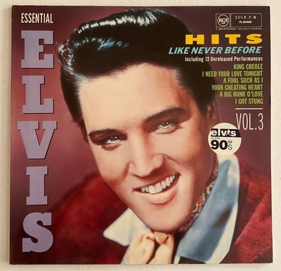 Elvis Presley LP Essential Elvis Volume 3 (RCA PL-90486, Germany)