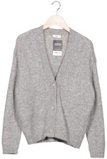 Closed Strickjacke Damen Cardigan Jacke Gr. XS Alpaka Wolle Grau #nhzhz73