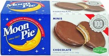 Moon Pie Single Decker - Chocolate. The Original Marshmallow Sandwich, 12 Pies