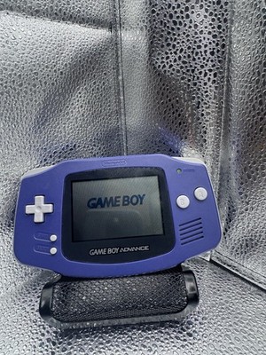 Nintendo Game Boy Advance AGB-001 Purple Handheld System Console